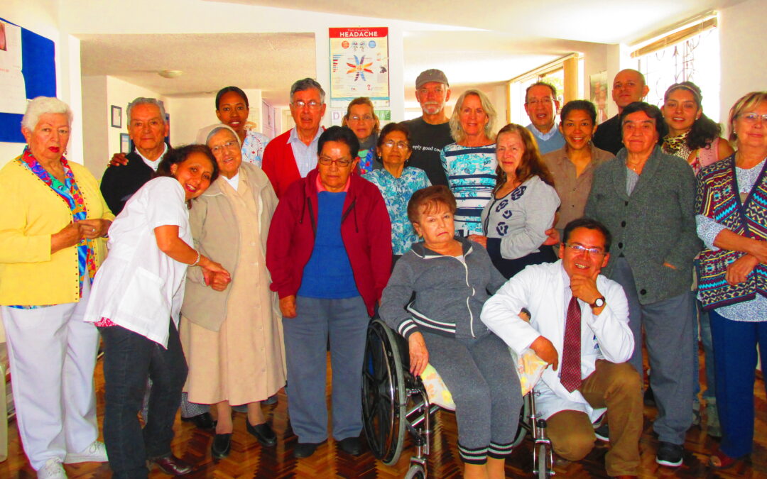 Alzheimer’s demos in Quito, Ecuador